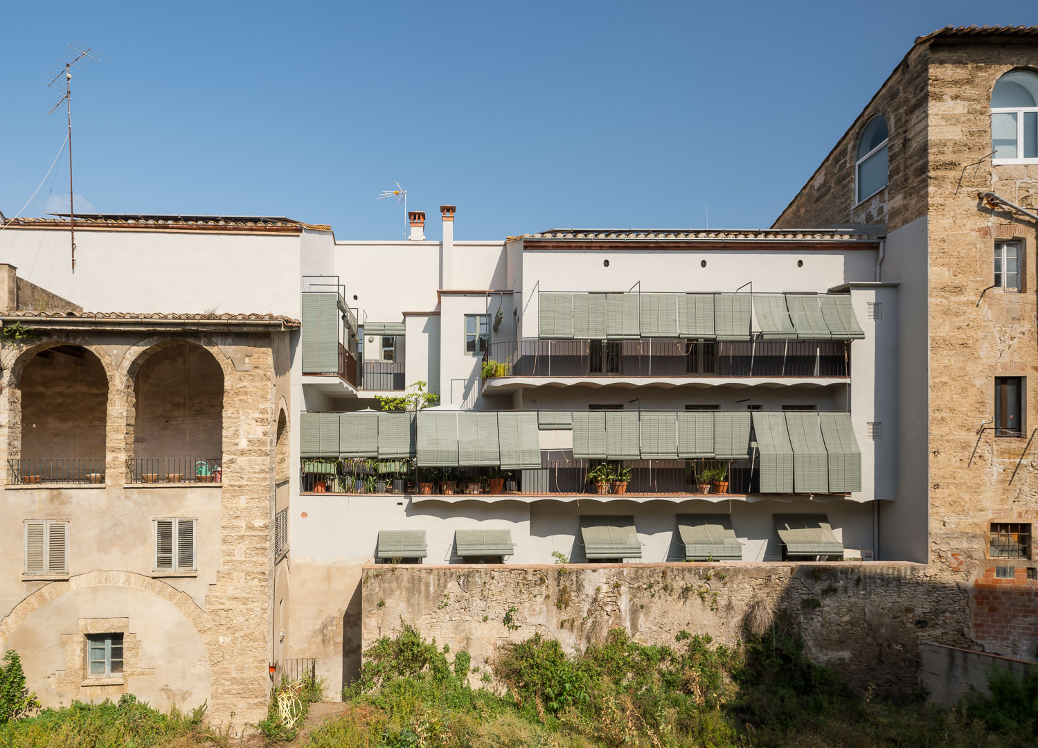 Rehabilitación fachada vivienda | Maite Prats | © Marc Torra